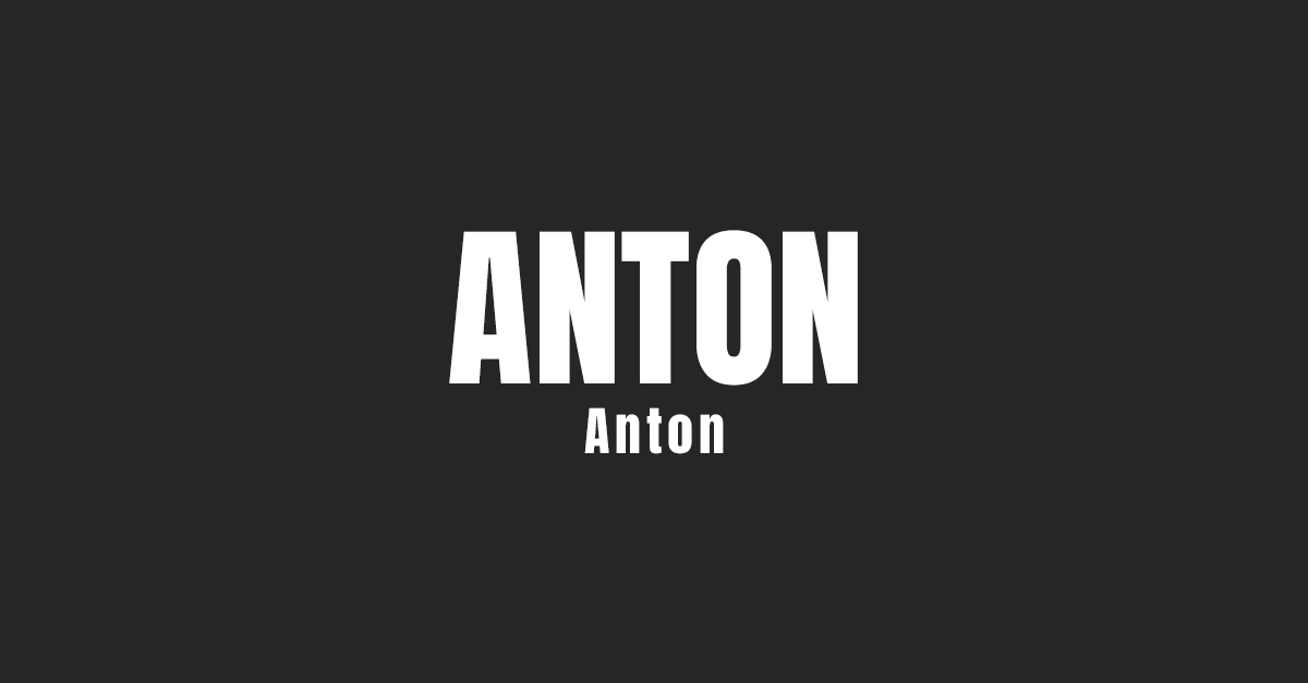 Anton Font