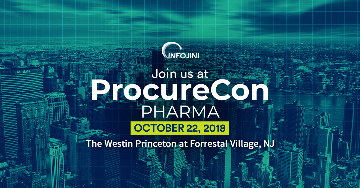 See you at ProcureCon Pharma 2018