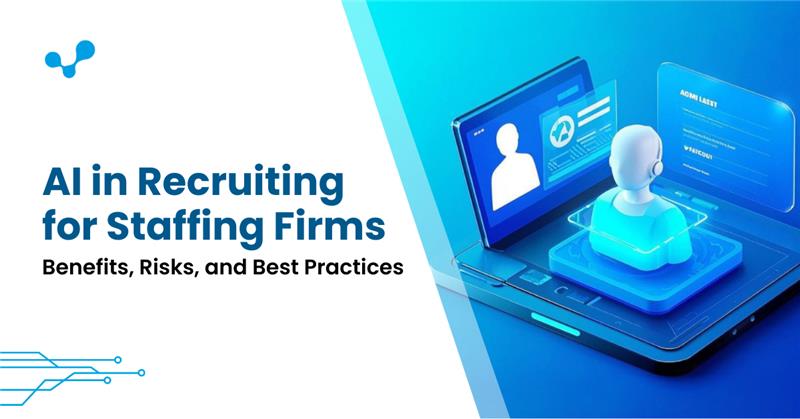 How is AI transforming recruitment for staffing firms?