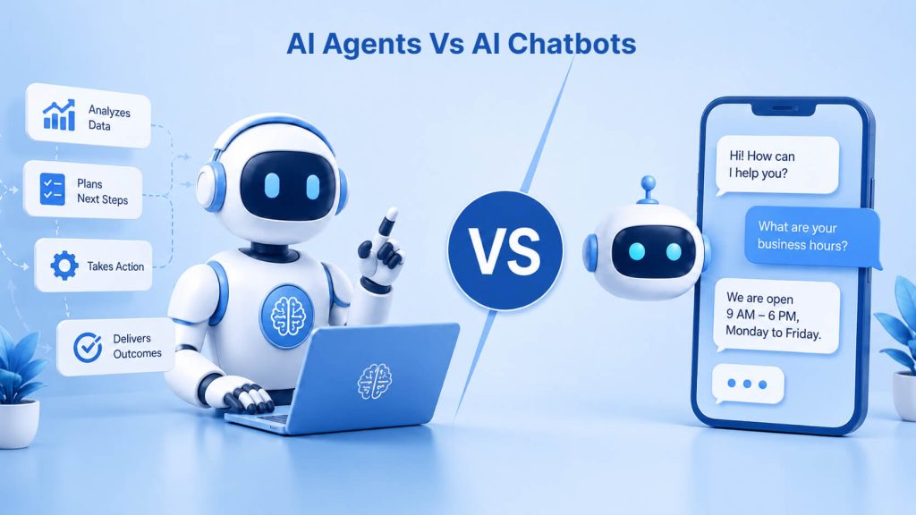 AI Agents VS AI Chatbots