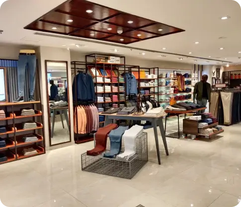 Retail store interior